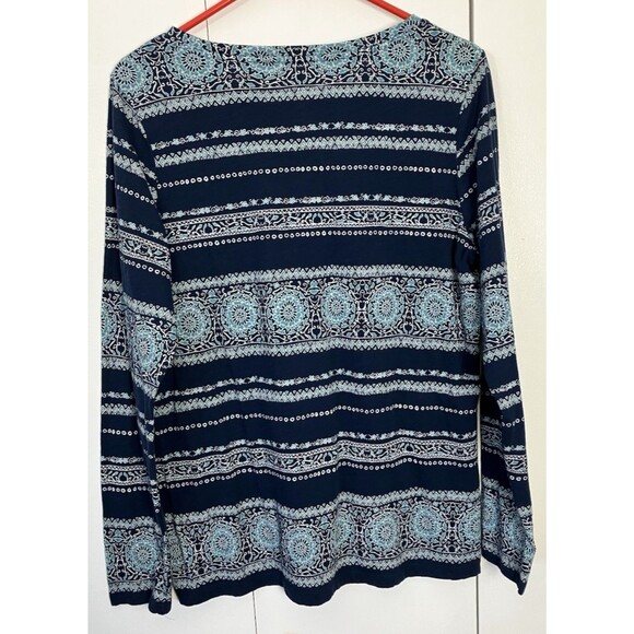 Sonoma Goods for Life Womens Long Sleeve Tee Jade Size XL - Picture 4 of 4